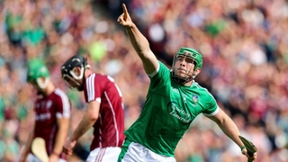 Shane Dowling celebrates his goal against Galway