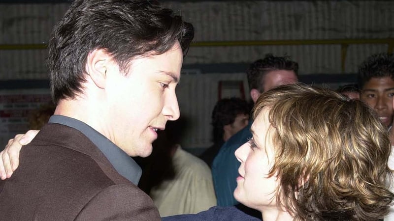 Winona Ryder (pictured with Keanu Reeves at the MTV Movie Awards in 2000) - Dropped the bombshell while speaking to Entertainment Weekly in the US about her new rom-com with Reeves, Destination Wedding