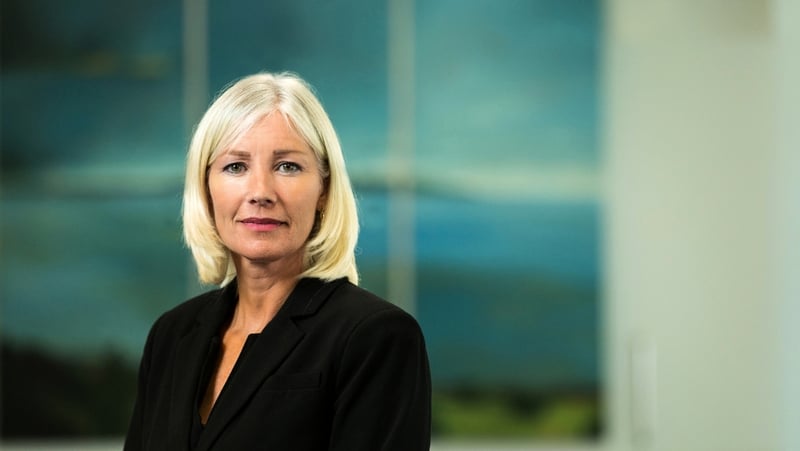 Ulster Bank Chief Executive, Jane Howard, says the bank has no plans to merge with Permanent TSB