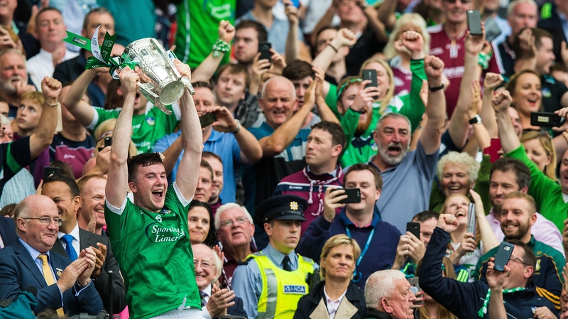 Declan Hannon became just the sixth Limerick All-Ireland winning hurling captain