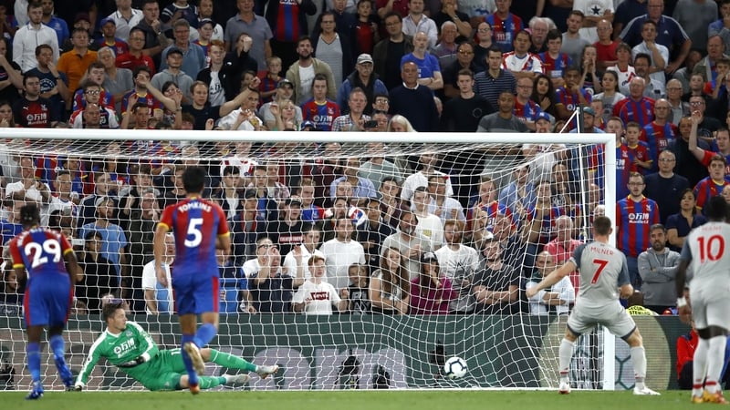 Milner put the Reds ahead from the penalty spot