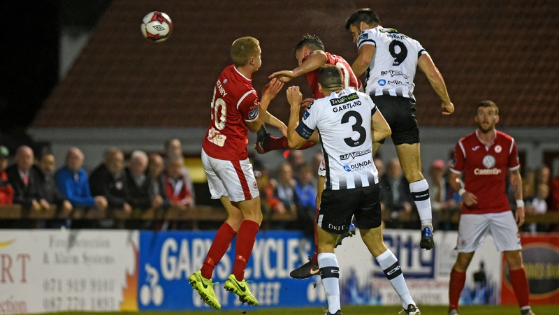 Patrick Hoban scores his side's second goal