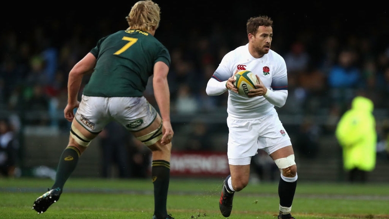 Danny Cipriani's appearances against South Africa in June were his first Test caps since 2015