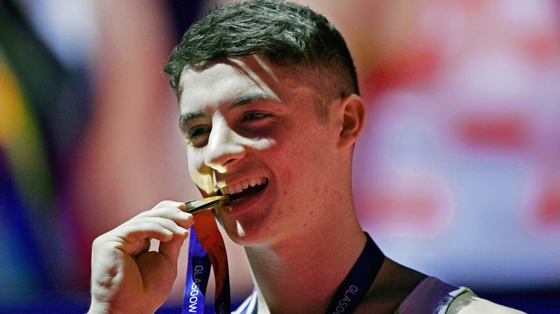 Rhys McClenaghan: "It's a like a full-time job essentially."