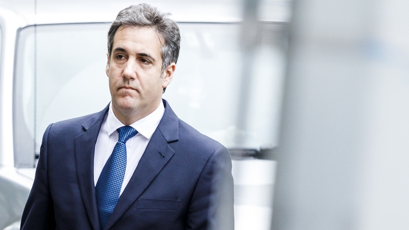Cohen was sentenced to three years in jail on 12 December after pleading guilty to tax evasion, making false statements and illegal campaign contributions