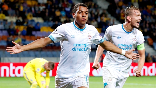 Donyell Malen got the winner for PSV