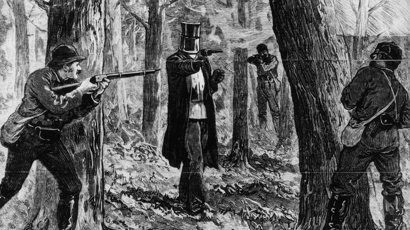 The father of Australia's most famous outlaw, Ned Kelly, was among those convicted and transported