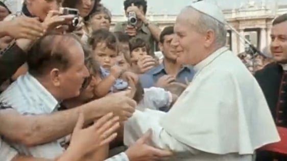 Ahead of the Pope's visit to Ireland, Derek Davis pays a visit to the Vatican to see Pope John Paul…