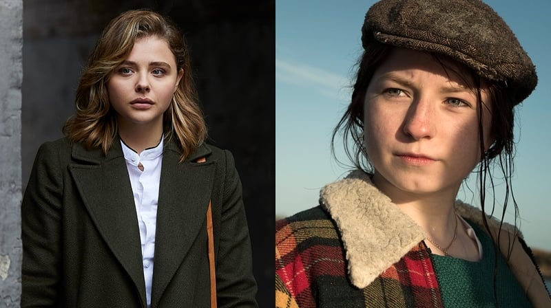 Chloë Grace Moretz in Greta and Hazel Doupe in Float Like a Butterfly