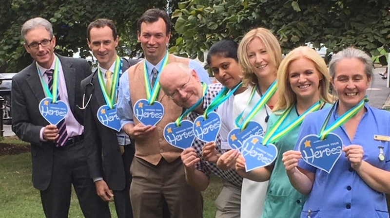 Doctors and nurses are hailed as heroes at Beaumont Hospital event