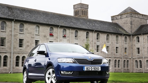 The Pope's Skoda Rapid - starting price €19,450.