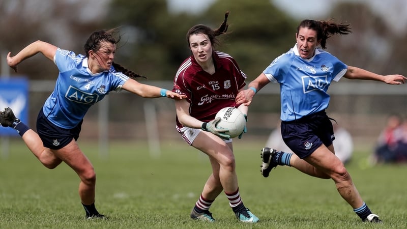 Galway's Leanne Coen in action against Dublin during the League