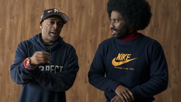 Spike Lee and John David Washington