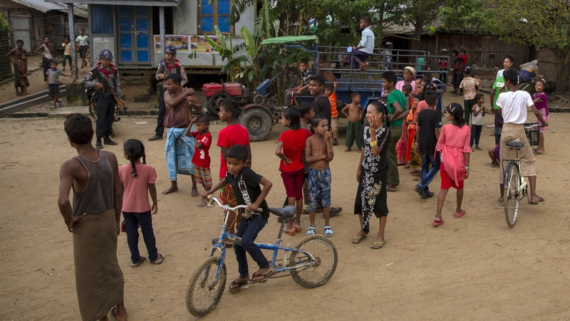 More than 129,000 Rohingya Muslims remain in camps in Myanmar's Rakhine state