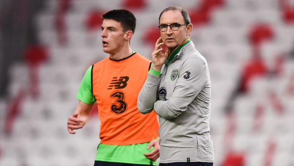 Martin O'Neill appeared quietly confident that Declan Rice would once again wear the green of Ireland