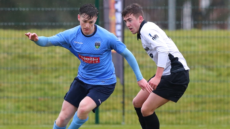 Jason McClelland (pictured against QUB) rescued UCD in the final minute of normal time against CIE Ranch