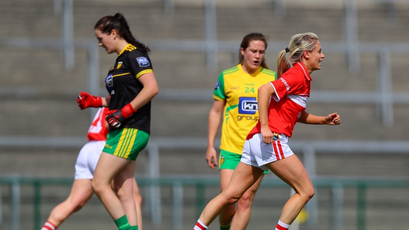 Orla Finn scored one of Cork's vital goals in Dr Hyde Park.