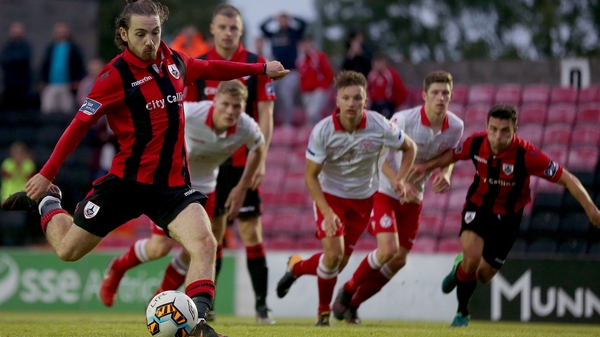 McGlade put the hosts ahead from the spot