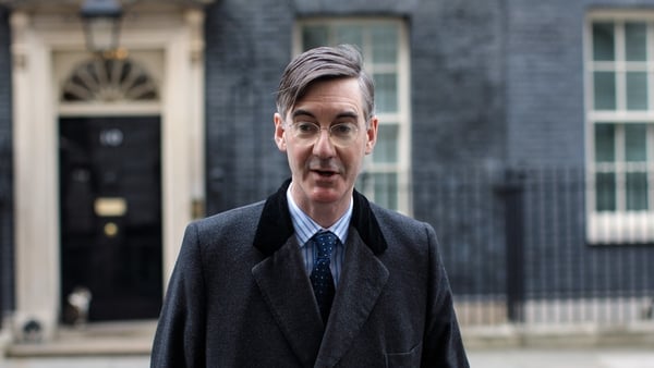 Jacob Rees-Mogg said the UK could keep "a very close eye" on the Northern Ireland border