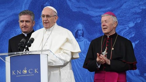 The Pontiff made the comment during a visit to the shrine at Knock