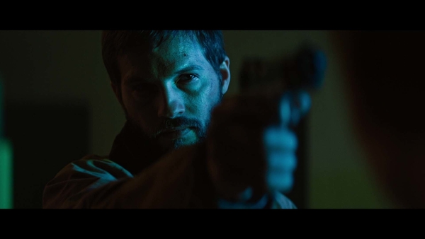 Logan Marshall-Green as technophobe turned cyberman in Upgrade