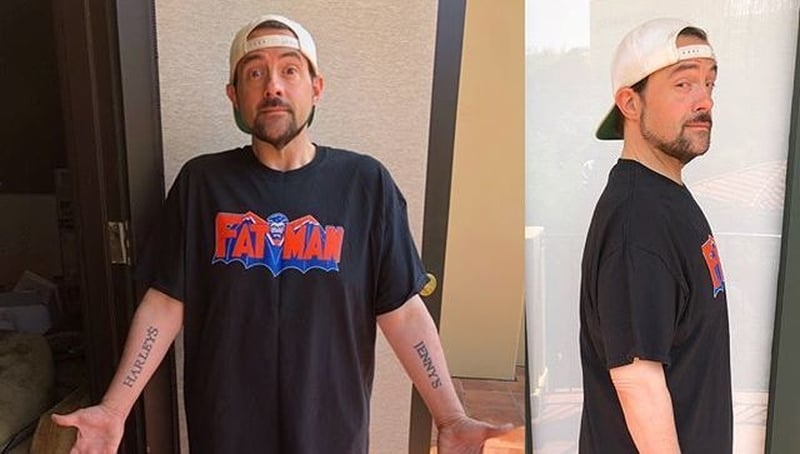 Smith - "My hope now is I can slowly lose another 10 [lbs]" Kevin Smith/Instagram