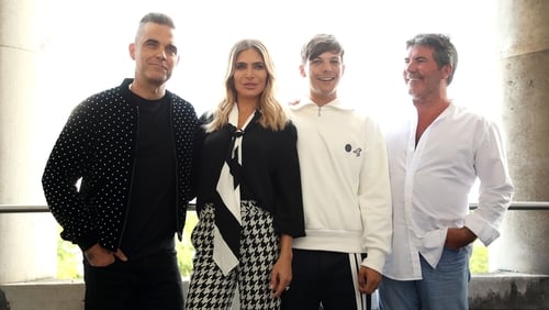Simon Cowell - "What I love about Louis, Robbie and Ayda is that they are all fans of the show in their own way."