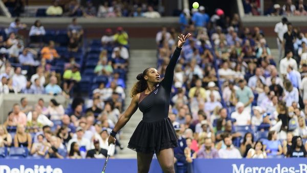 Serena Williams dropped just four games