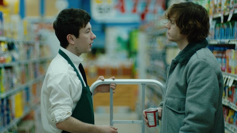 Barry Keoghan and Evan Peters in American Animals