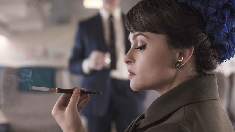 Helena Bonham Carter as Princess Margaret in The Crown