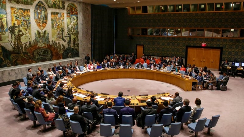 The United Nations Security Council meets to discuss the situation in Myanmar at UN Headquarters in New York