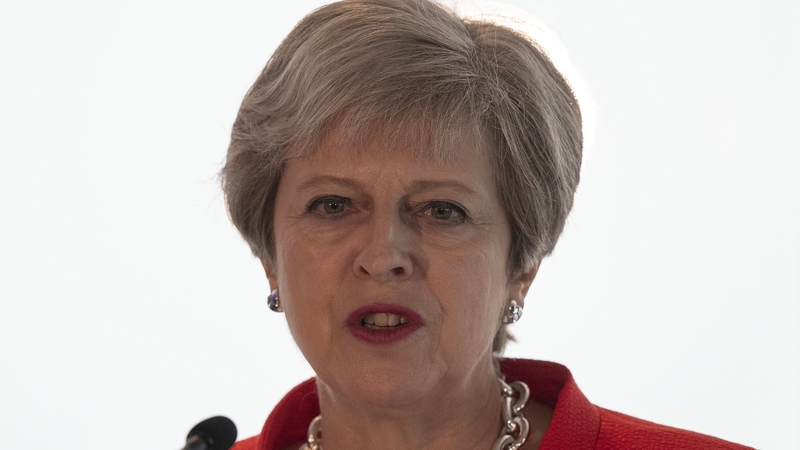 Theresa May said her government was working to get a good Brexit deal