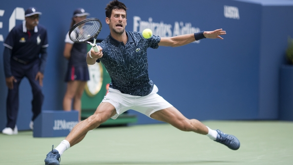 Novak Djokovic beat Marton Fucsovics 6-3 3-6 6-4 6-0