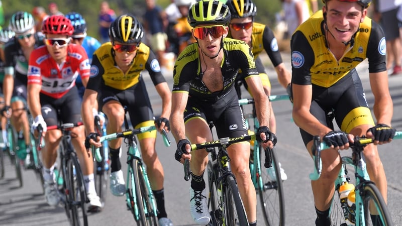 Yates claimed the stage win