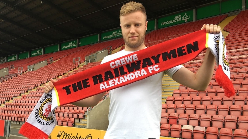 Kevin O'Connor. Photo: Crewe Alexandra FC
