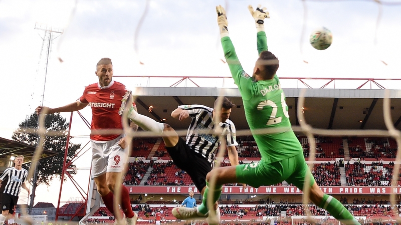 Daryl Murphy breaks the deadlock against Newcastle