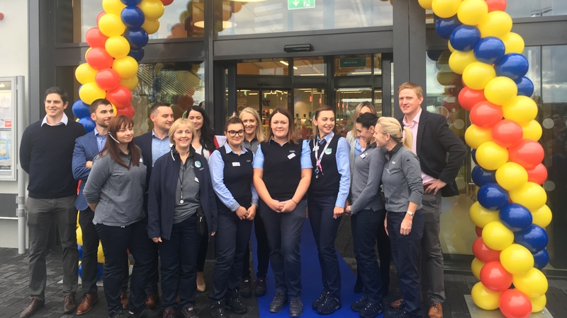 Nine new employees have joined the team at the new Lidl in Fortunestown