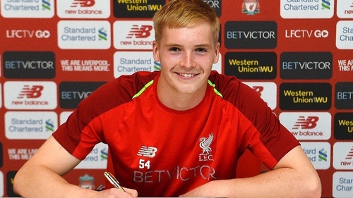 Caoimhin Kelleher: "It was an easy decision." Photo: Liverpool FC