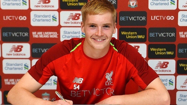 Caoimhin Kelleher: "It was an easy decision." Photo: Liverpool FC