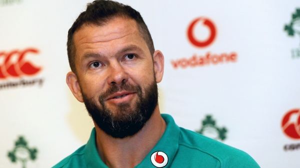 Andy Farrell's stock is high with Ireland