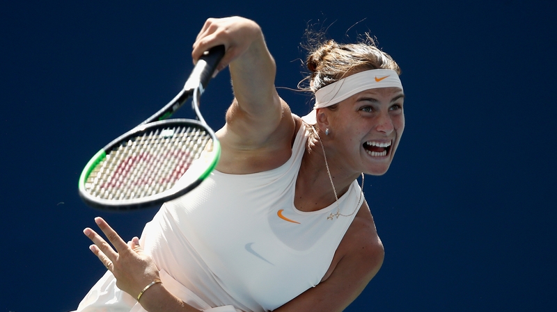 Aryna Sabalenka picked up not one, but two titles at the Ostrava Open