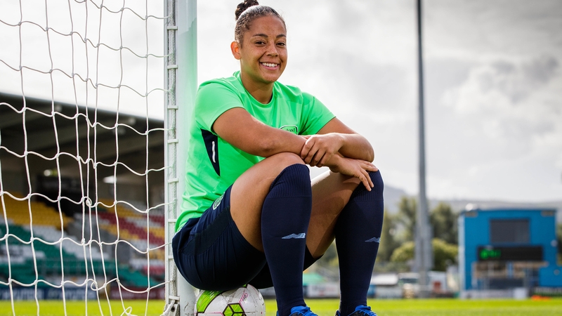 Rianna Jarrett has scored 25 goals in the Women's National League for Wexford Youths this season