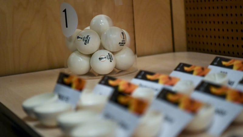 The draw for the Europa League took place today