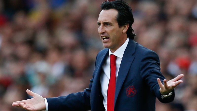 Unai Emery is not a fan of fizz