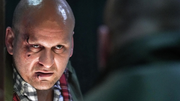 Stuart lies in wait at The Vic on EastEnders