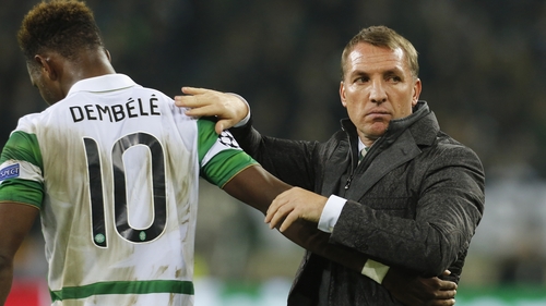 Goodbye now, Rodgers sees Dembele on his way