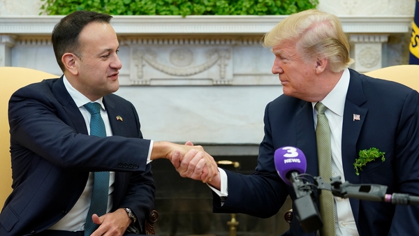 Taoisigh and Ministers have made 169 visits to the US since 2012