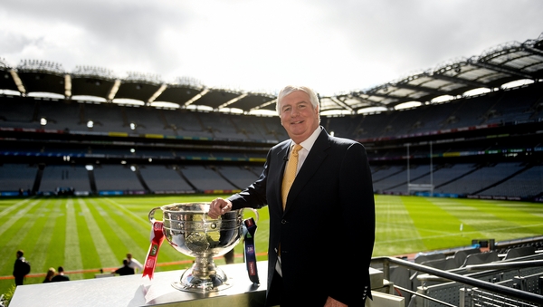 Michael Lyster in Croke Park today