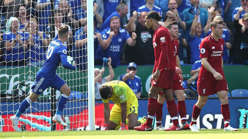 Alisson's blunder let Leicester back into the game