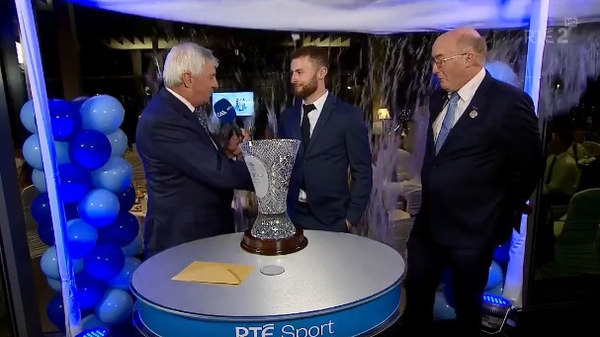 WATCH: Jack McCaffrey gets unwelcome victory shower